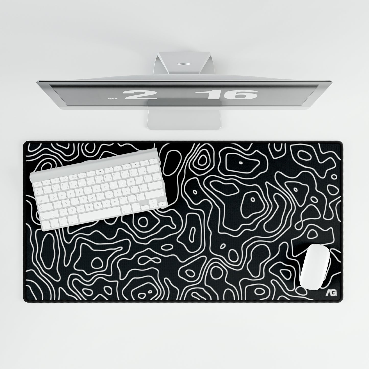 BLACK TOPO | MOUSE PAD
