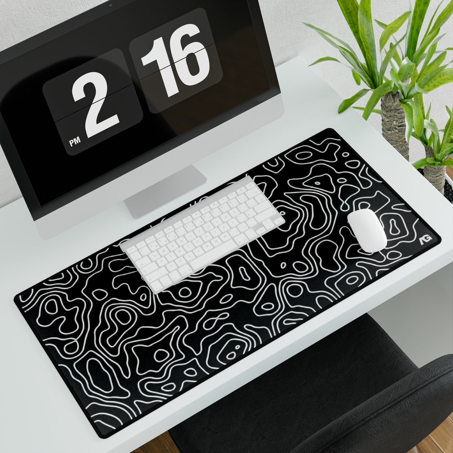 BLACK TOPO | MOUSE PAD