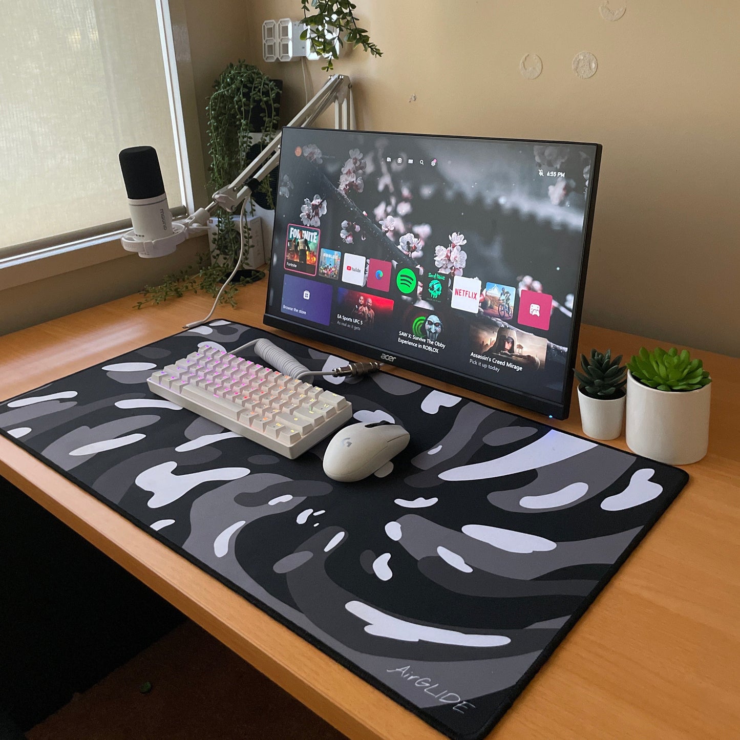 BLACK VORTEX | MOUSE PAD