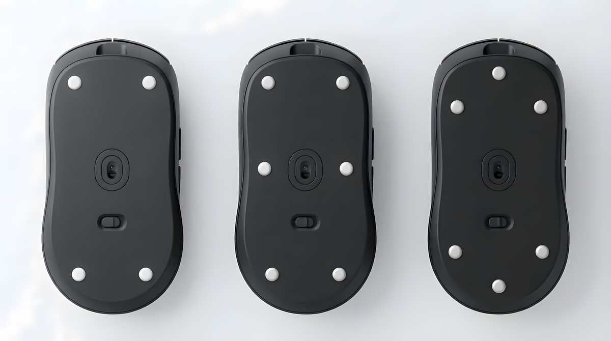 Optimal Dot Mouse Skates Placement Guide