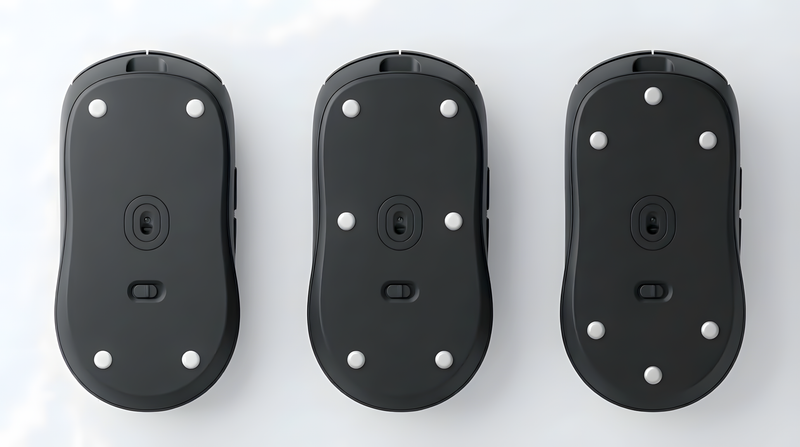 Optimal Dot Mouse Skates Placement Guide