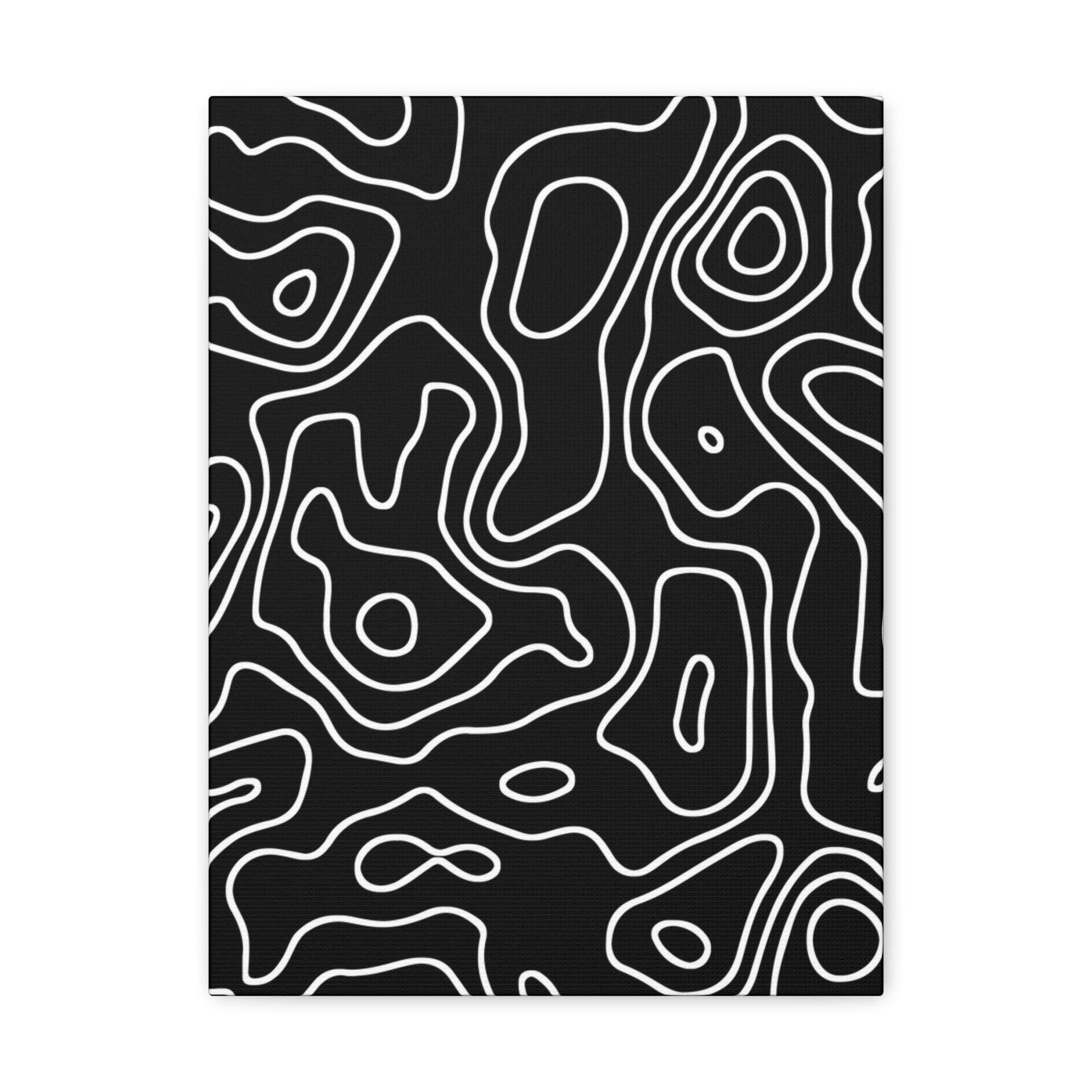 BLACK TOPO CANVAS