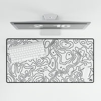 WHITE TOPO | MOUSE PAD