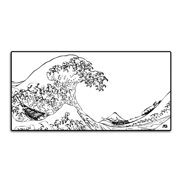 WHITE SURGE | MOUSE PAD