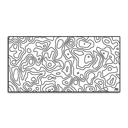 WHITE TOPO | MOUSE PAD
