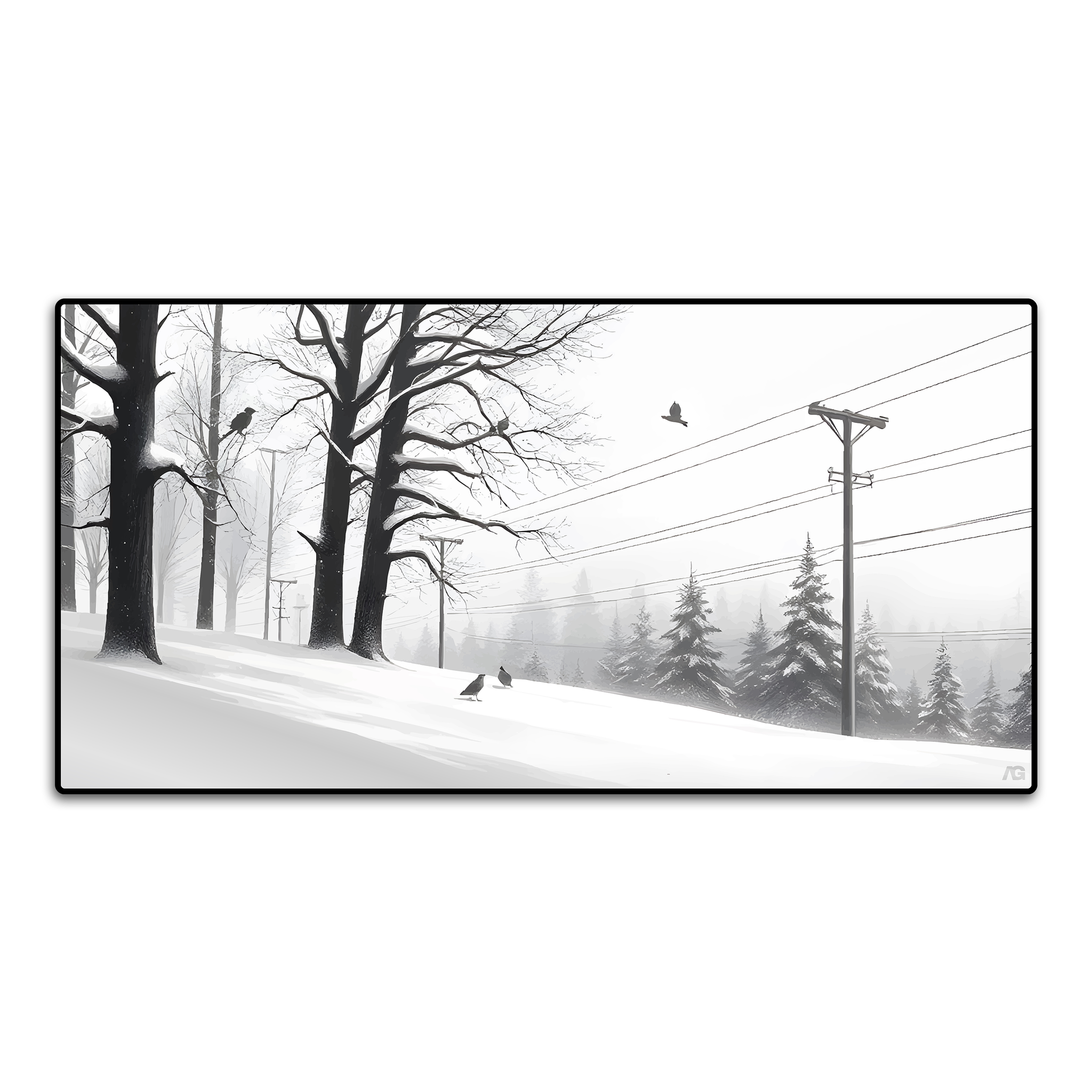 SNOWFALL | MOUSE PAD
