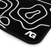 SCHWARZES TOPO-MAUSPAD